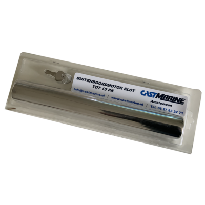 Buitenboordmotor slot tot 15 pk